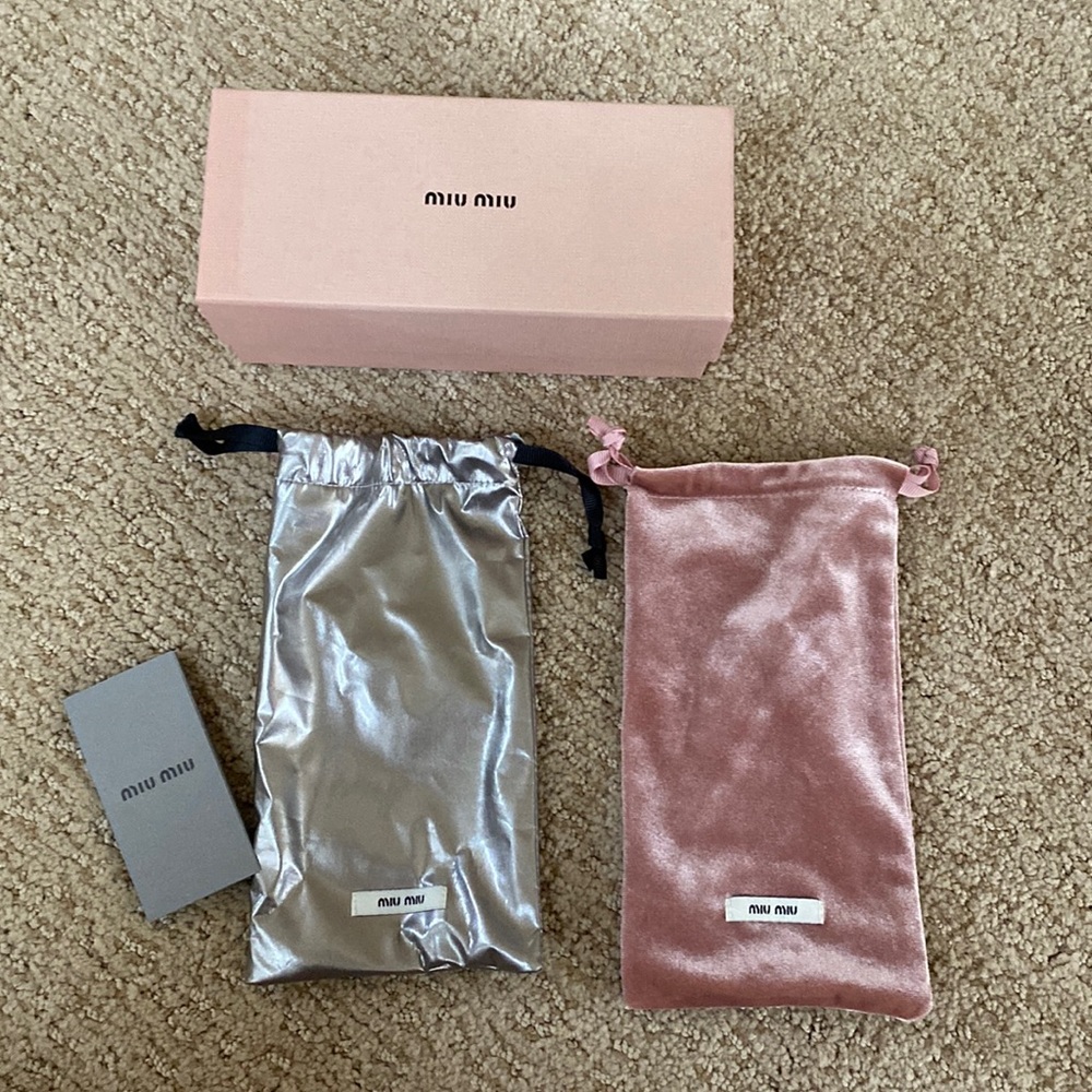 Miu Miu Sunglass cases
